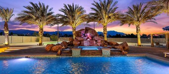 Chateau Giraffe, a unique luxurious estate near Palm Desert & La Quinta