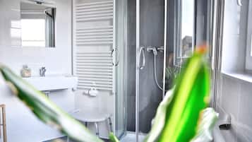 Shower, hair dryer