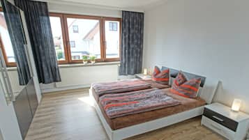 2 habitaciones, wifi gratis y ropa de cama