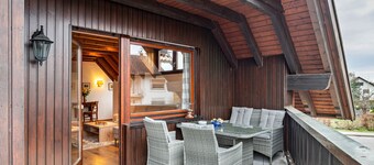 Ferienwohnung 'Cheng' mit Privatterrasse, Balkon und WLAN