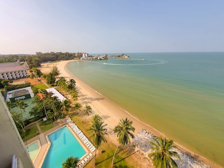 Vista a la playa o al mar