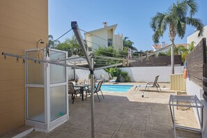 Villa, 3 Bedrooms, Private Pool, Garden View | Outdoor dining