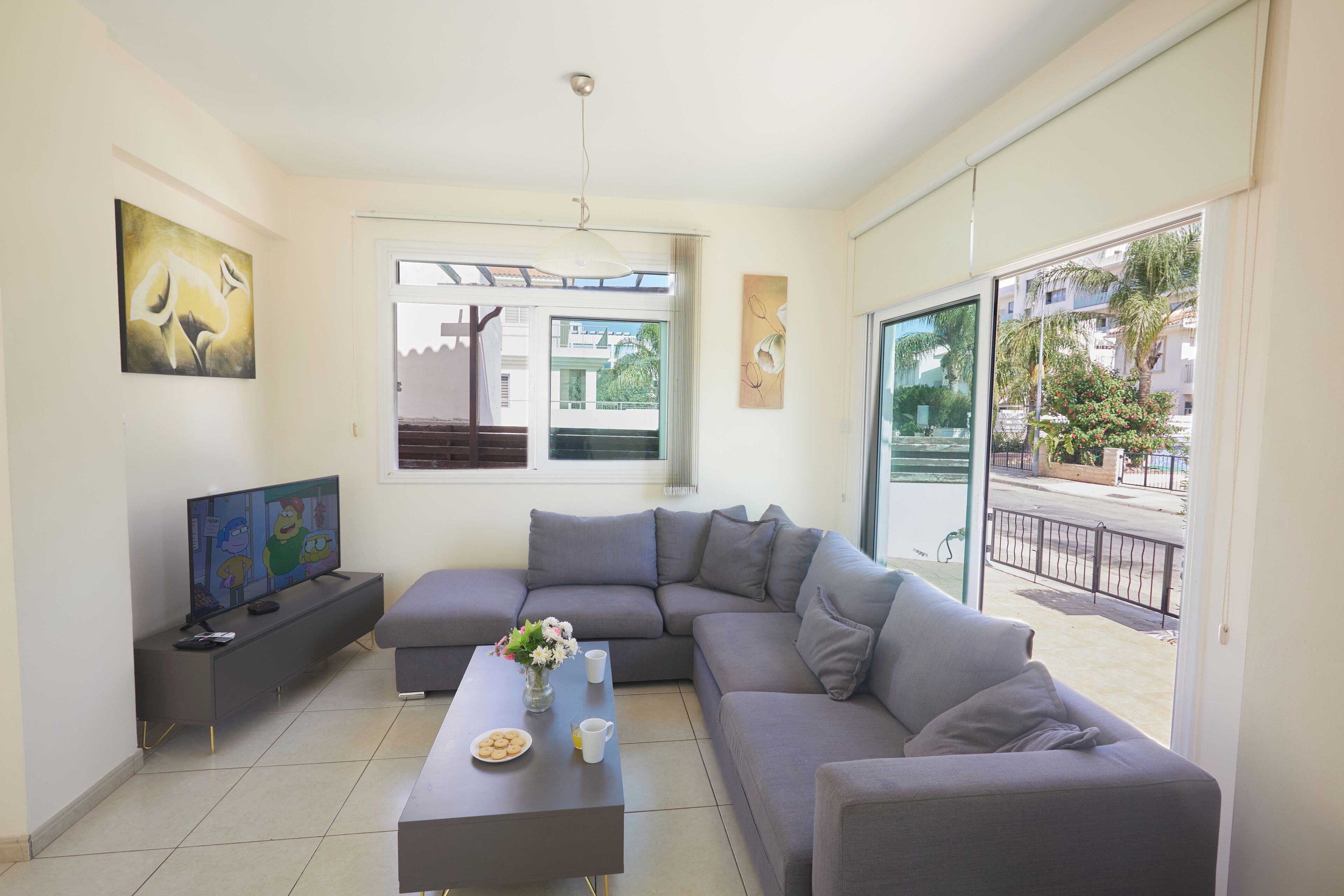Villa, 3 chambres, piscine privée, vue sur le jardin | Aire de séjour