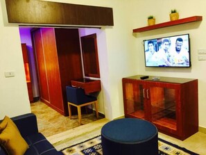 Apartamento, 1 habitación, fumadores, patio | Interior
