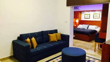 Apartamento, 1 quarto, para fumantes, varanda | Área de estar