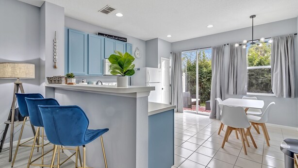 Villa, 3 Bedrooms, Patio | Dining room - Ellas Blue House is Near Disney Theme Park (Kissimmee)