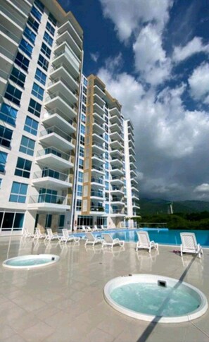 Apartment, 2 Bedrooms, Accessible, Balcony | Exterior - Magico Apt 1401 Bello Horizonte (Santa Marta)