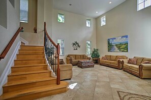 Villa, 5 Bedrooms, Accessible, Patio | Living room - Your own Spanish Villa Away From Home (Jupiter)