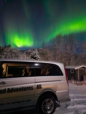 House, 4 Bedrooms, Balcony, Garden View | Property grounds - Elvestua House in Nature (Senja)