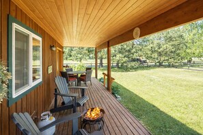 House, 2 Bedrooms | Tempat makan luar