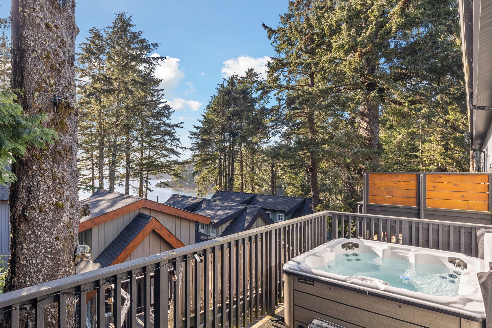 Bain à remous extérieur