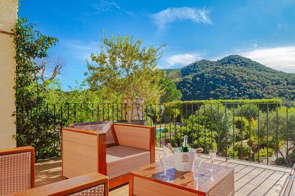 Terrace/patio - Club Villamar - Holiday home Calonge Costa Brava Villa Spain for rent Stralitzia (Calonge)