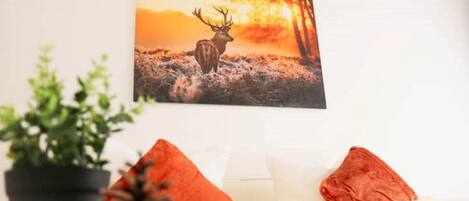 1 bedroom, travel cot, WiFi, bed sheets