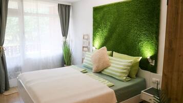 1 Schlafzimmer, Reisekinderbett, WLAN, Bettwäsche