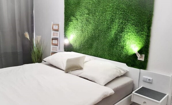 1 Schlafzimmer, Reisekinderbett, WLAN, Bettwäsche