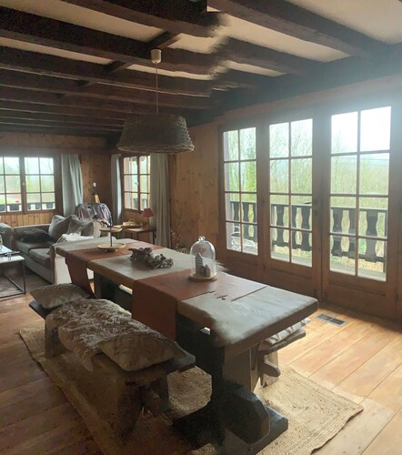 Chalet spout infrared cabin. Located 3 km from Durbuy,