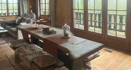 Chalet spout infrared cabin. Located 3 km from Durbuy,