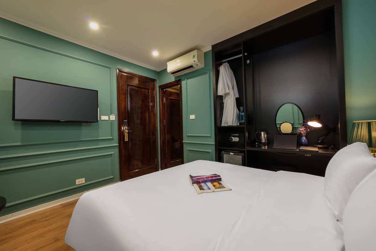 1 habitación, minibar, caja de seguridad en la habitación y escritorio