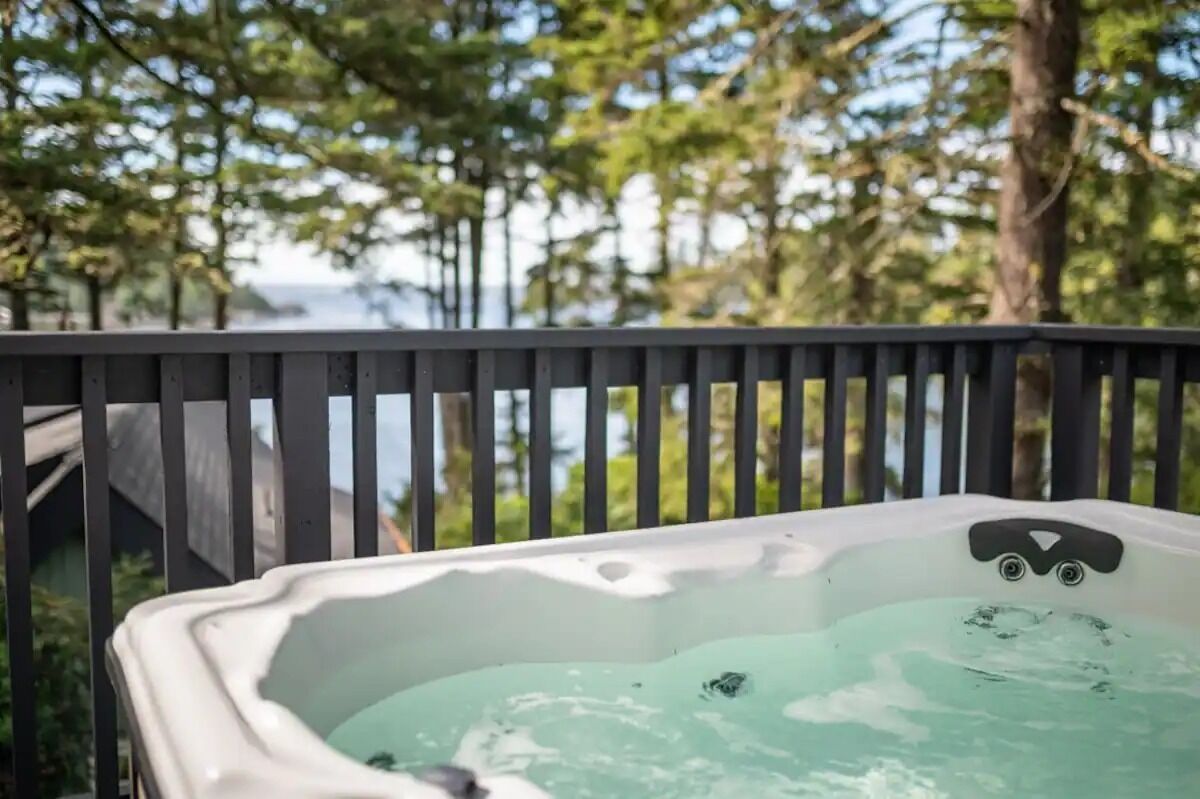 Baignoire à remous extérieure
