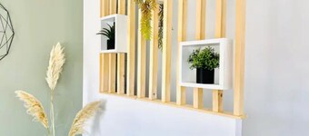 La Contemporaine, 3 bedrooms, 5 minutes from Waligator and Aqualand!