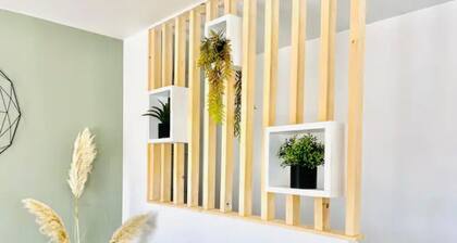 La Contemporaine, 3 bedrooms, 5 minutes from Waligator and Aqualand!