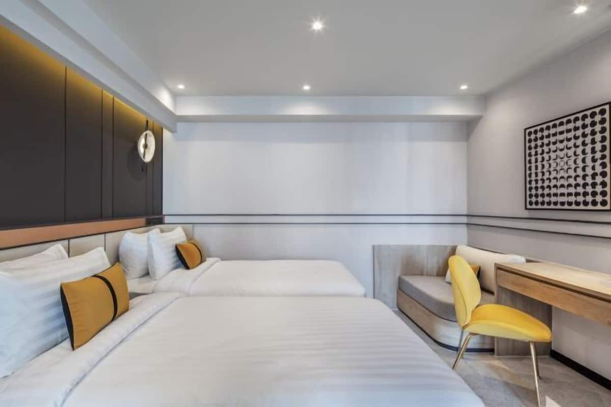 Literie de qualité supérieure, coffres-forts dans les chambres