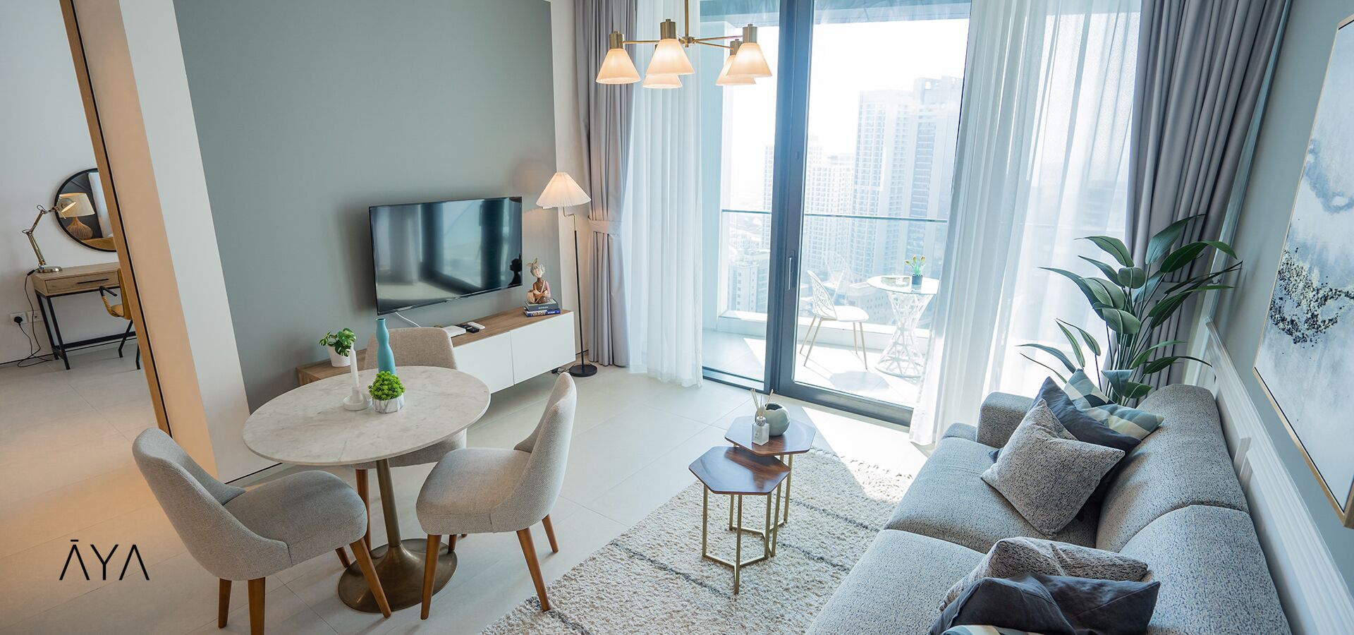 Área de sala de estar