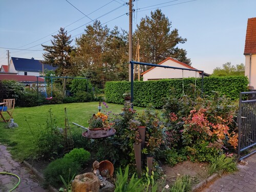 kinderfreundlich eingerichtet/3Kinder+3Erw+Babybett, Familienurlaub auf dem Land