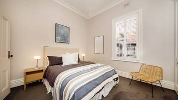 3 bedrooms, iron/ironing board, travel crib, free WiFi