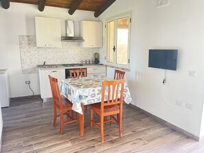 Appartement Standard, salle de bains privée, vue jardin (Appartamento Quadruplo) | Restauration