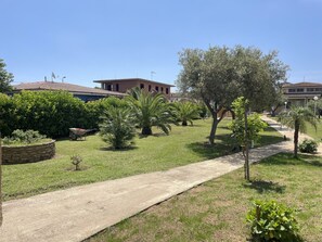 Appartement Standard, salle de bains privée, vue jardin (Appartamento Quadruplo) | Jardin