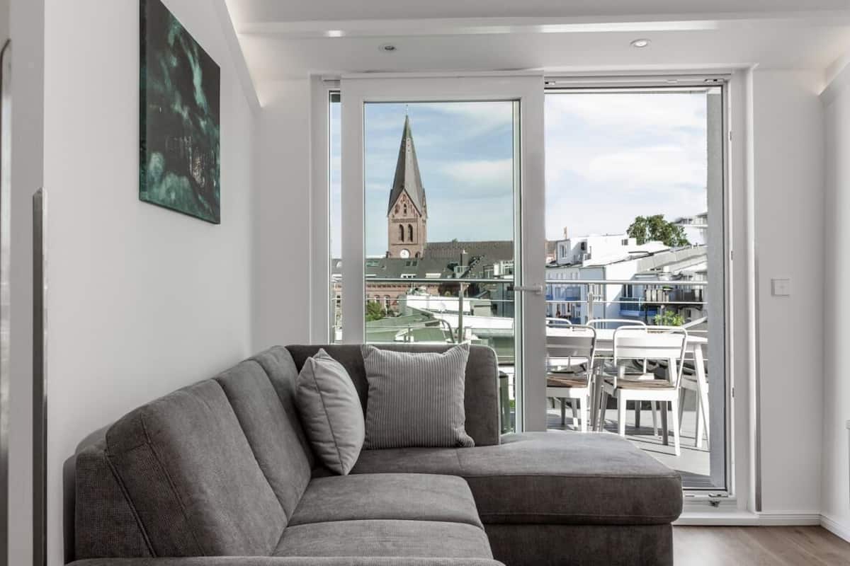 Departamento superior | 1 habitación, ropa de cama de alta calidad y camas con efecto memoria