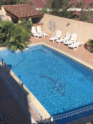 Indoor pool - Villa for rent in Canet en Roussillon (Canet-en-Roussillon)