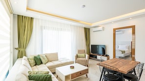 Appartement Premium, 2 chambres | Literie de qualité supérieure, matelas mémoire de forme