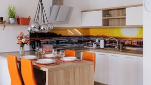 Private kitchen - Apartament Sun & Snow Osiedle Północne (Darlowo)