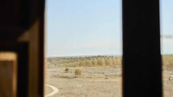 Vistas al campo desde el alojamiento