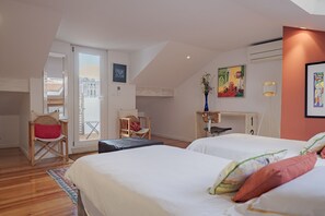 1 bedroom, iron/ironing board, free WiFi, bed sheets - Central Duplex Apartment with Rooftop in Baixa 107 (Lisboa ciudad)