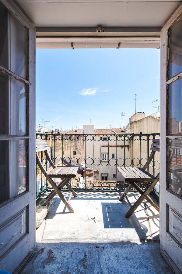 Terrace/patio - Central Cosy Apartment with Terrace in Green Street (Lisboa ciudad)