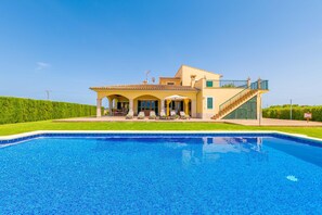 Pool - ES MUSSOL - Villa with private pool in SA POBLA. Free WiFi (Sa Pobla)