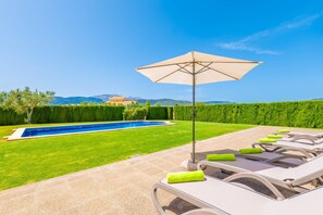 Pool - ES MUSSOL - Villa with private pool in SA POBLA. Free WiFi (Sa Pobla)