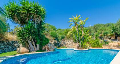 CAS CONCO - Ferienhaus mit privaten Pool in S'Horta. WiFi gratis