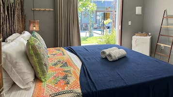 Deluxe Double Room, 1 Bedroom, Lanai, Poolside | Egyptian cotton sheets, premium bedding, minibar, individually decorated