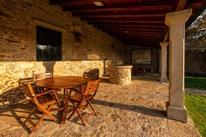 Outdoor dining - Country house in Fisterra (FISTERRA)
