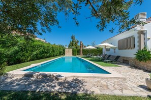 Pool - CAN LLORENS - Nice villa with private pool, in a residential area and close to the beach. (Pollença)