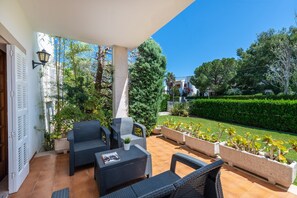 Terrace/patio - CAN LLORENS - Nice villa with private pool, in a residential area and close to the beach. (Pollença)