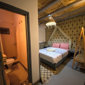 Blackout curtains, free WiFi, bed sheets - étoile filante d'or (Aït Benhaddou)