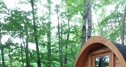 Morning Glory Camping Pod for 2 in Woodland Campground