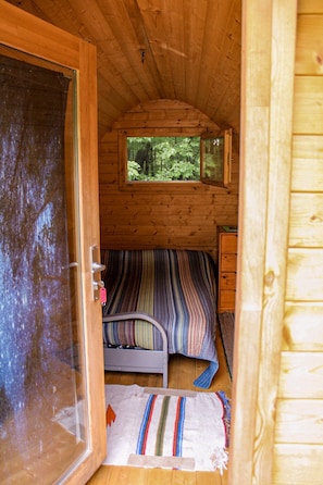 Interior of Camping Pod