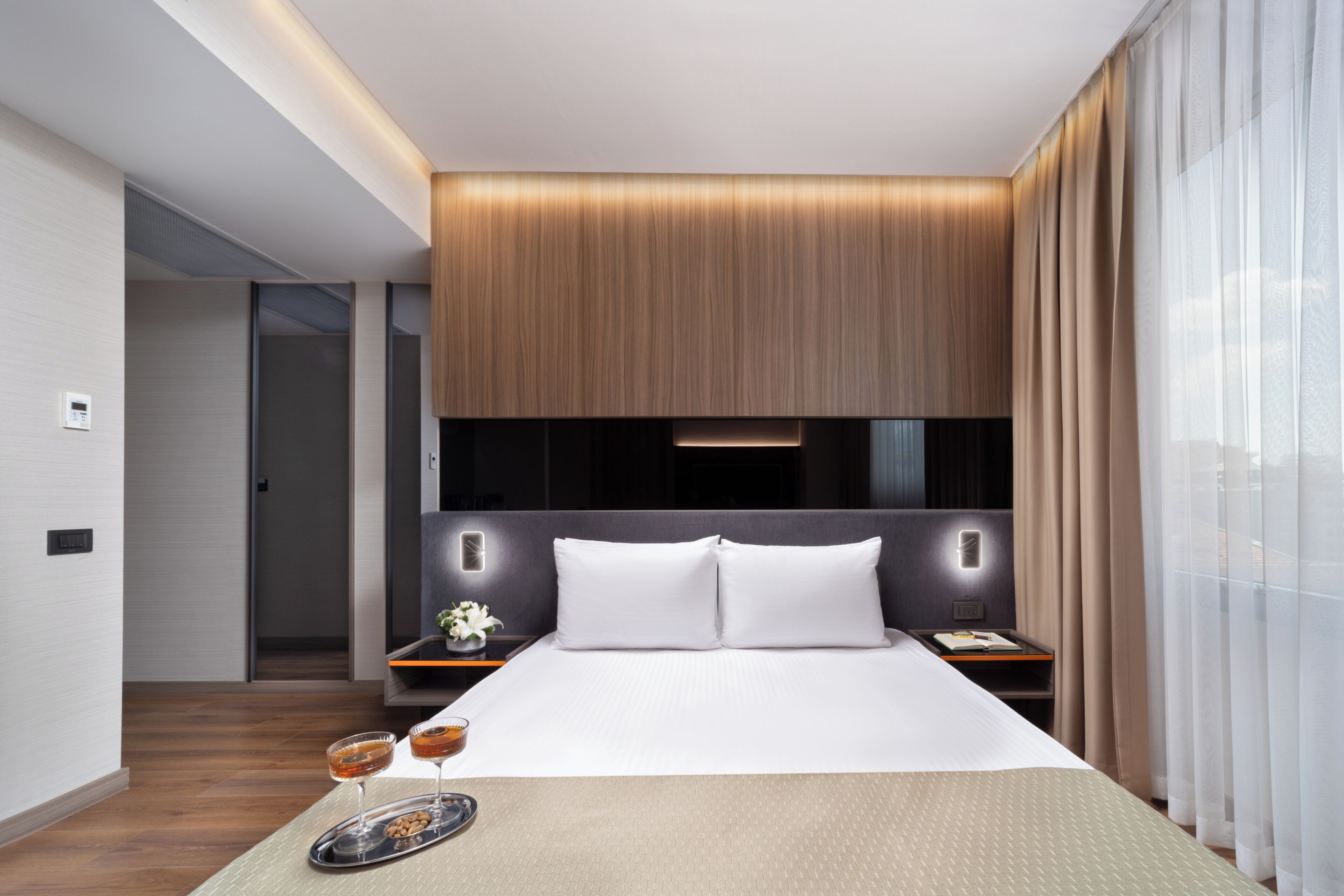 Superior Studio Suite | Premium bedding, in-room safe, soundproofing, iron/ironing board