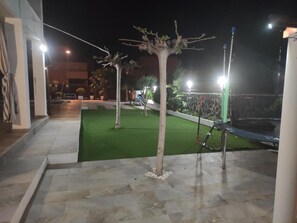 Overnatningsstedets område